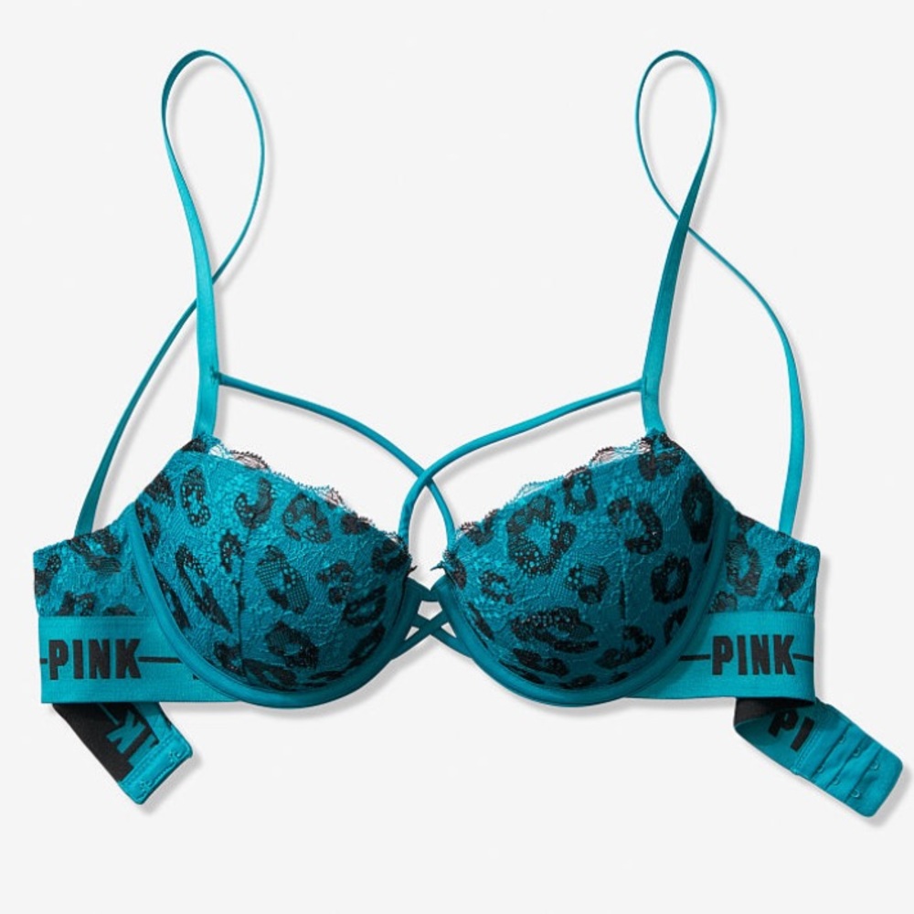 🆕VS PINK DATE LOGO PUSH-UP. NIP!
